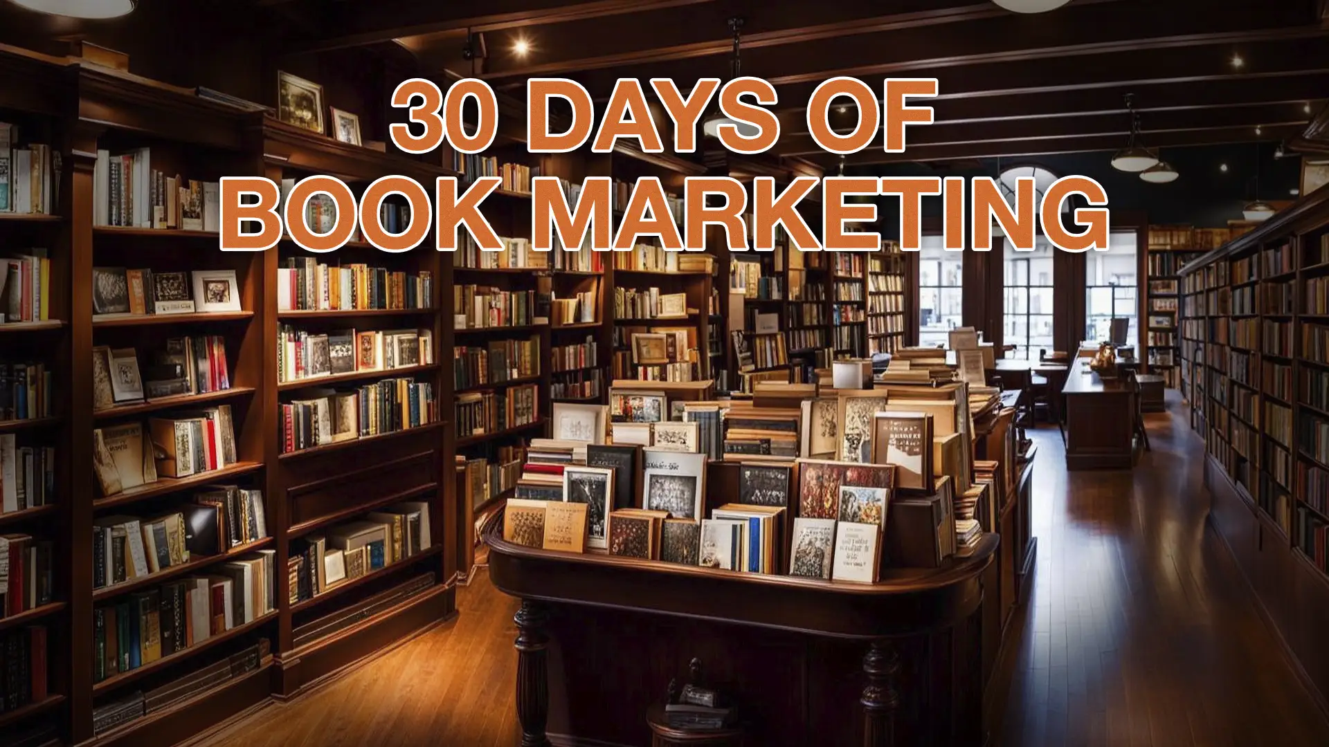 Title image for the article “30 days of book marketing: How I made my book visible on Amazon” by Michael Sell. / Image: juanivalde@disroot.org
